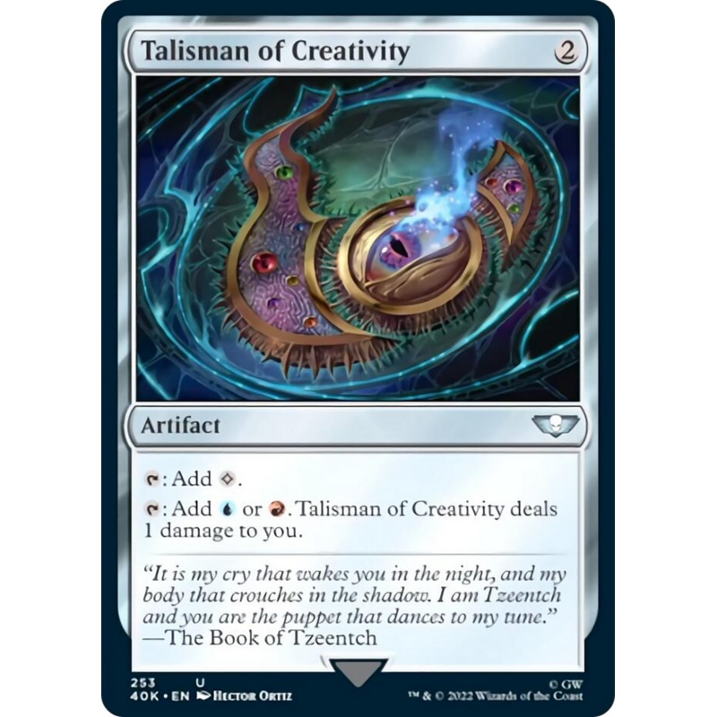Talisman of Creativity [Warhammer 40,000]