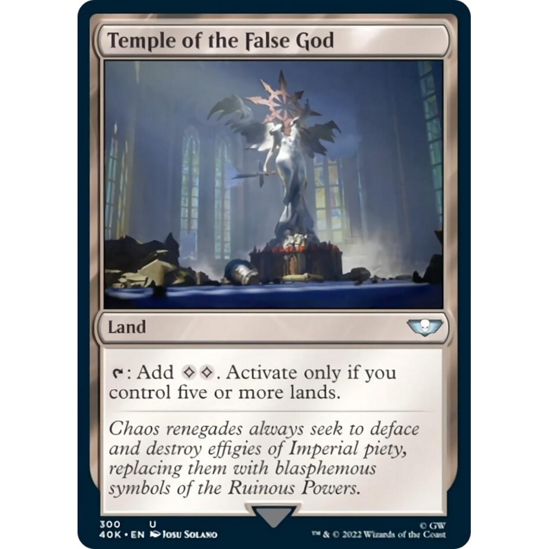 Temple of the False God [Warhammer 40,000]