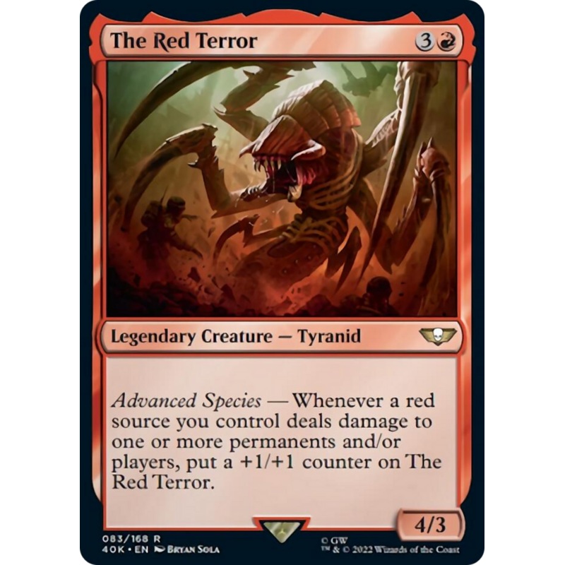 The Red Terror (Surge Foil) [Warhammer 40,000]