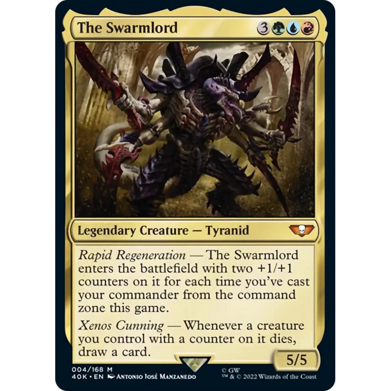 The Swarmlord (Surge Foil) [Warhammer 40,000]