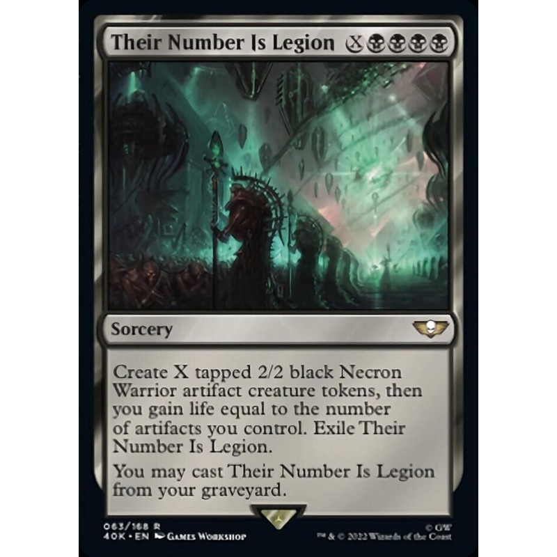 Their Number Is Legion [Warhammer 40,000]