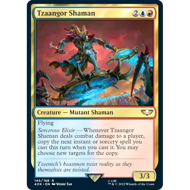 Tzaangor Shaman (Surge Foil) [Warhammer 40,000]