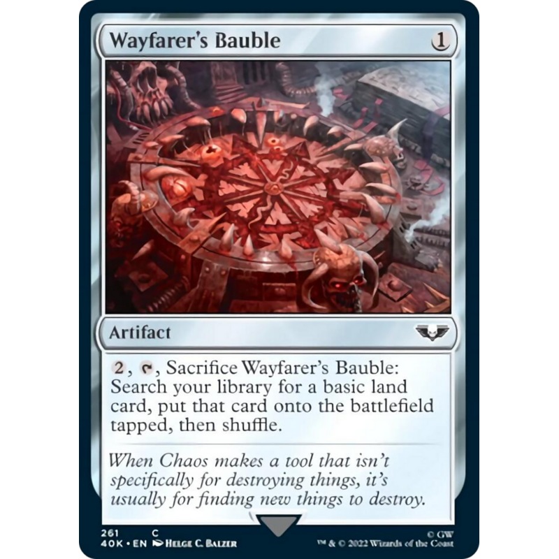 Wayfarer's Bauble (261) (Surge Foil) [Warhammer 40,000]