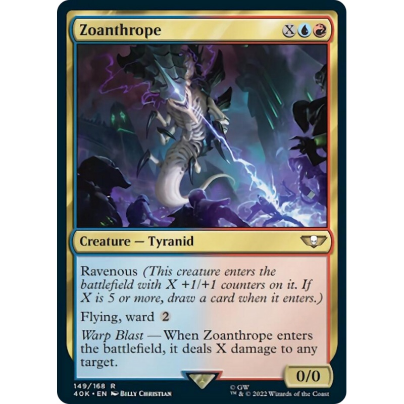 Zoanthrope (Surge Foil) [Warhammer 40,000]