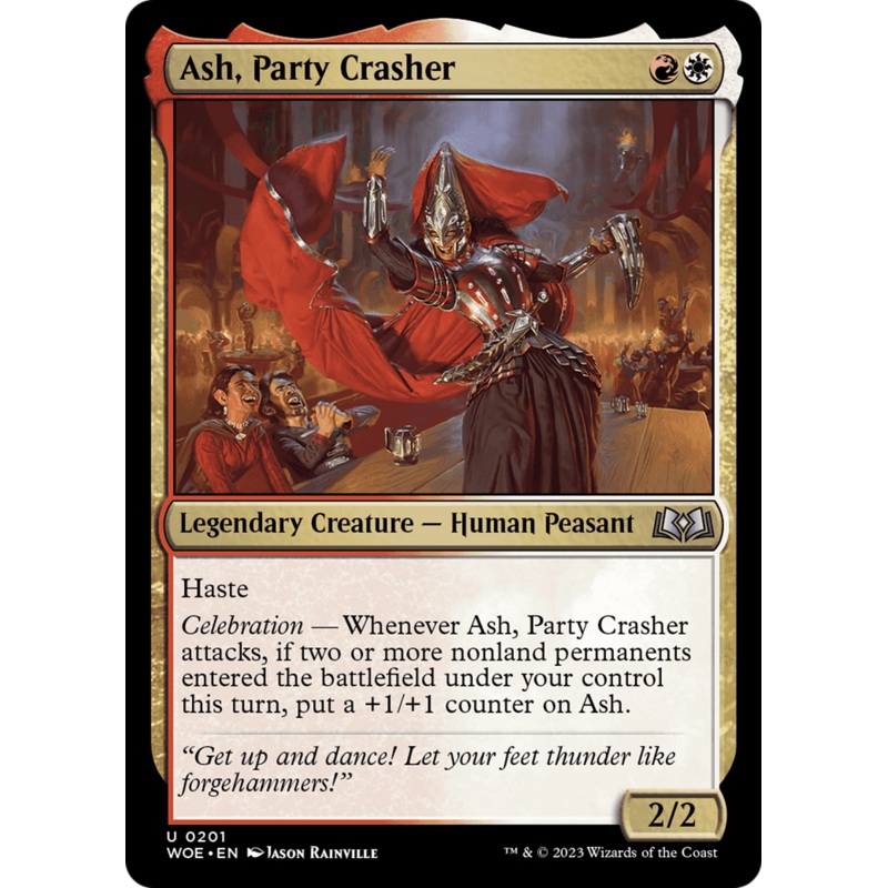 Ash, Party Crasher [Wilds of Eldraine]