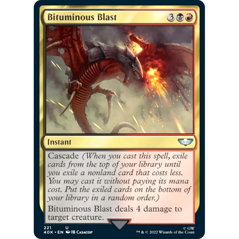 Bituminous Blast [Warhammer 40,000]