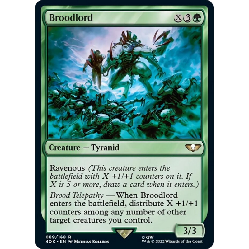 Broodlord (Surge Foil) [Warhammer 40,000]