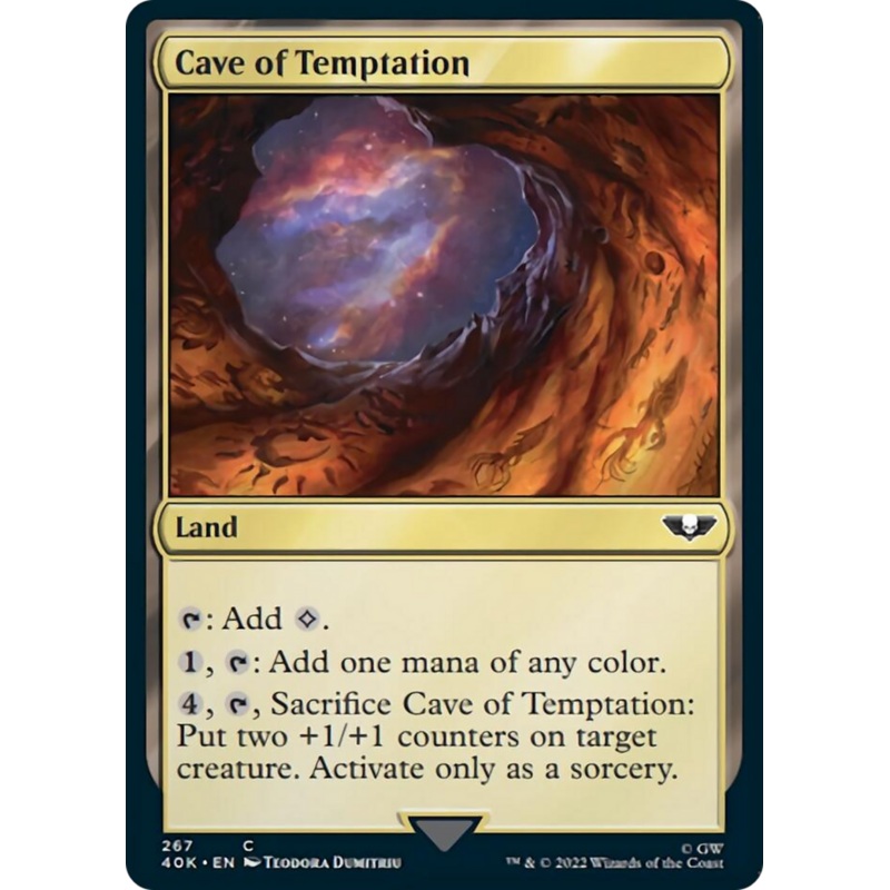 Cave of Temptation (Surge Foil) [Warhammer 40,000]