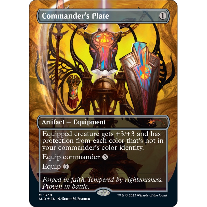 Commander's Plate [Secret Lair Drop Series]