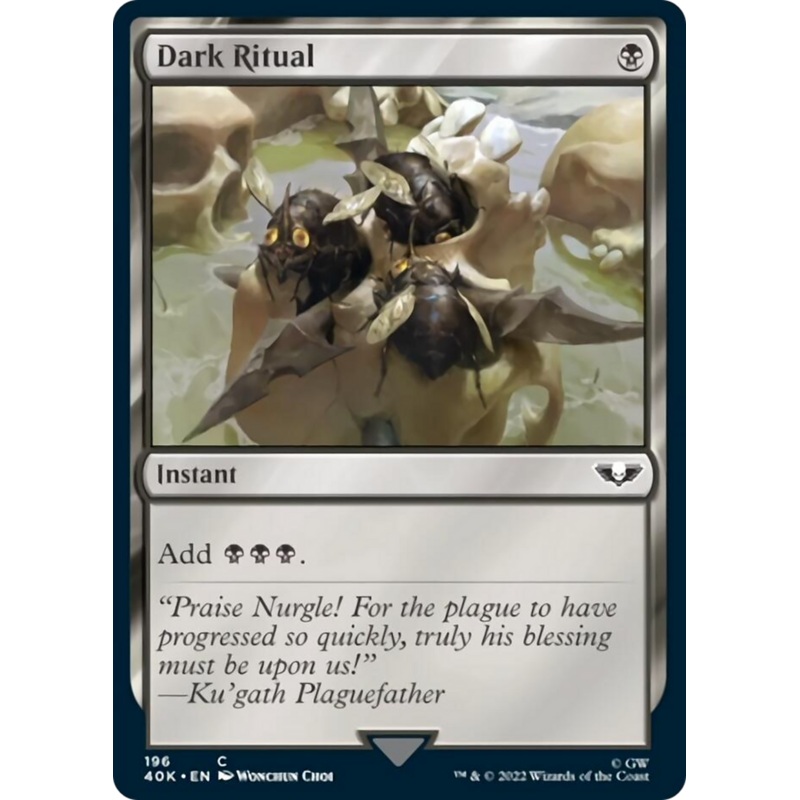 Dark Ritual (Surge Foil) [Warhammer 40,000]