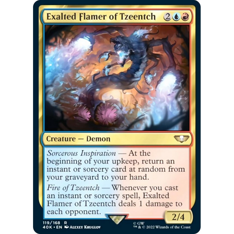 Exalted Flamer of Tzeentch [Warhammer 40,000]
