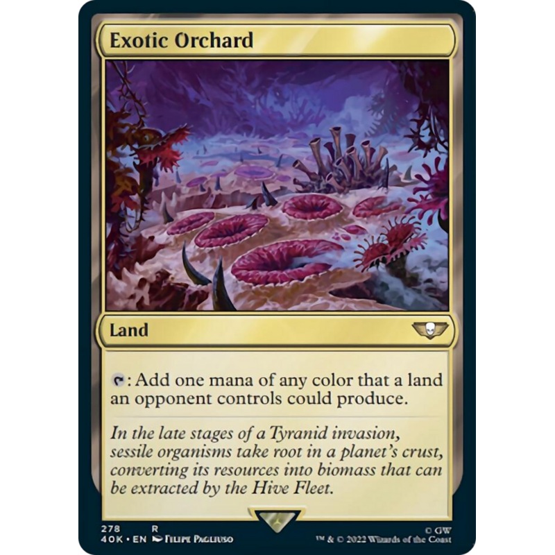 Exotic Orchard (Surge Foil) [Warhammer 40,000]