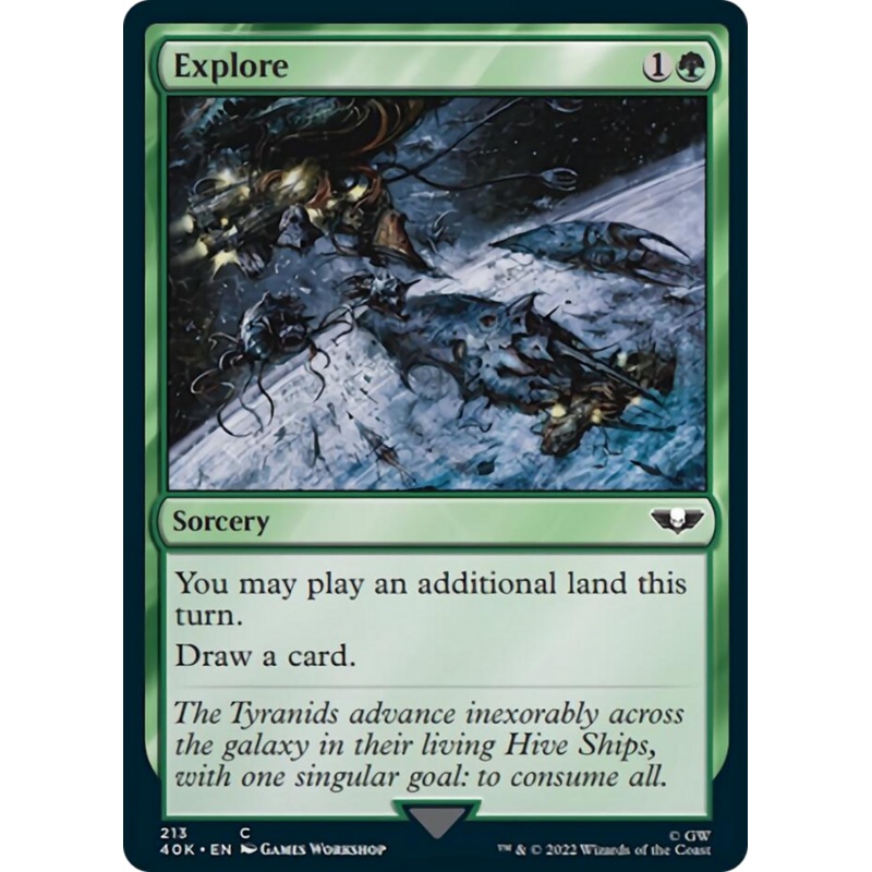 Explore (Surge Foil) [Warhammer 40,000]