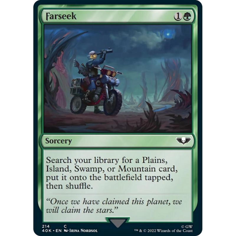 Farseek (Surge Foil) [Warhammer 40,000]