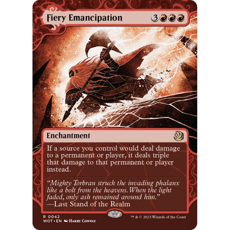 Fiery Emancipation [Wilds of Eldraine: Enchanting Tales]