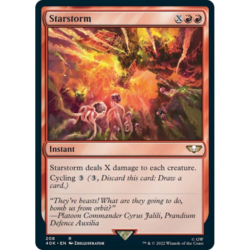 Starstorm (Surge Foil) [Warhammer 40,000]
