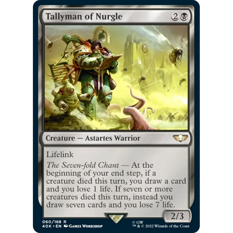 Tallyman of Nurgle [Warhammer 40,000]