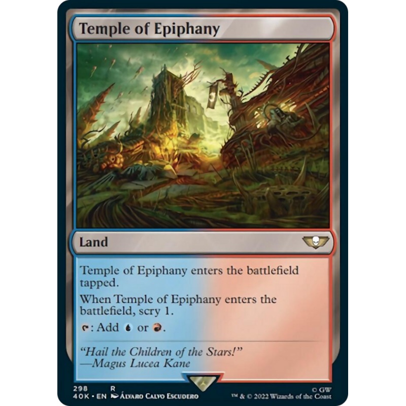 Temple of Epiphany (Surge Foil) [Warhammer 40,000]