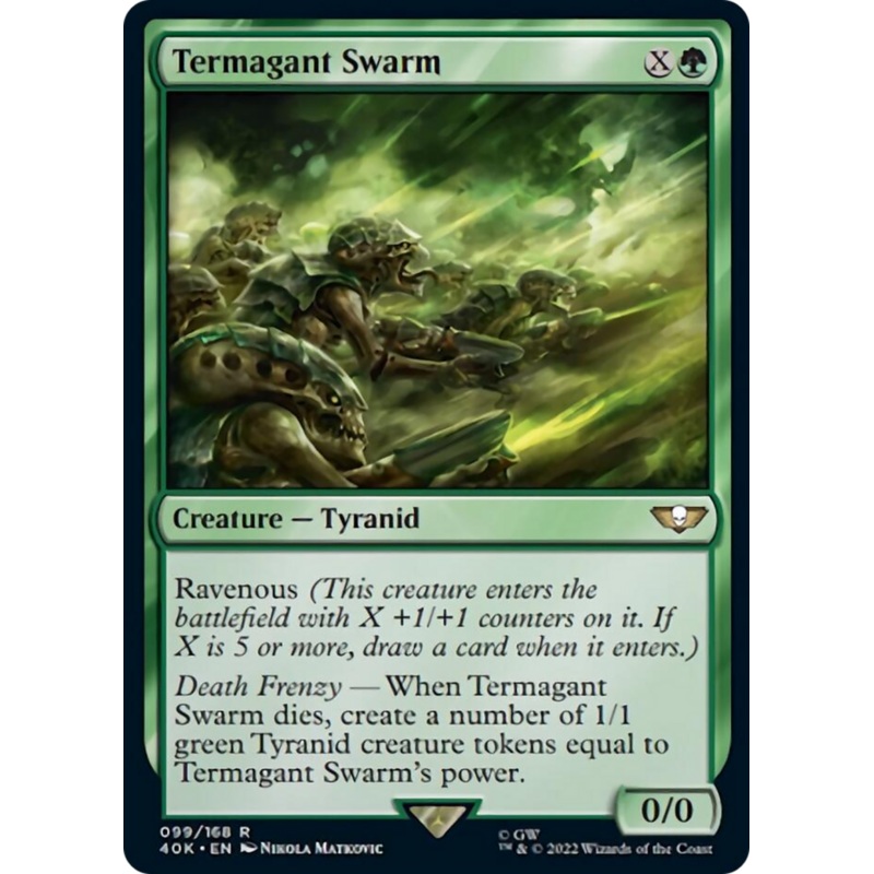 Termagant Swarm (Surge Foil) [Warhammer 40,000]