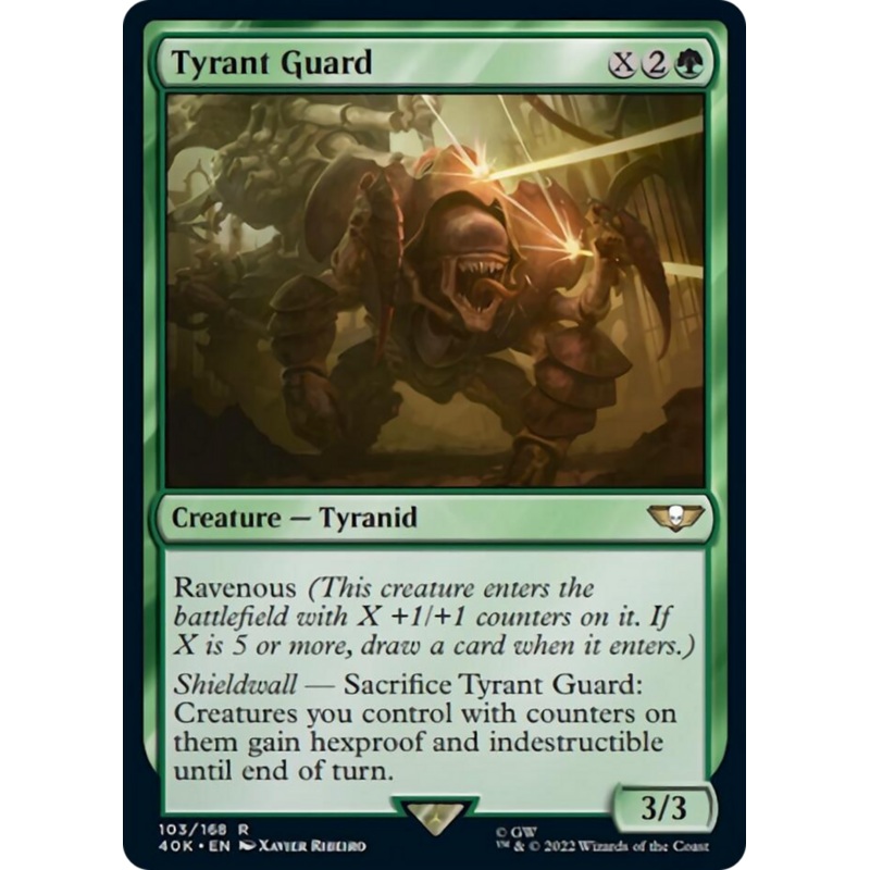 Tyrant Guard (Surge Foil) [Warhammer 40,000]