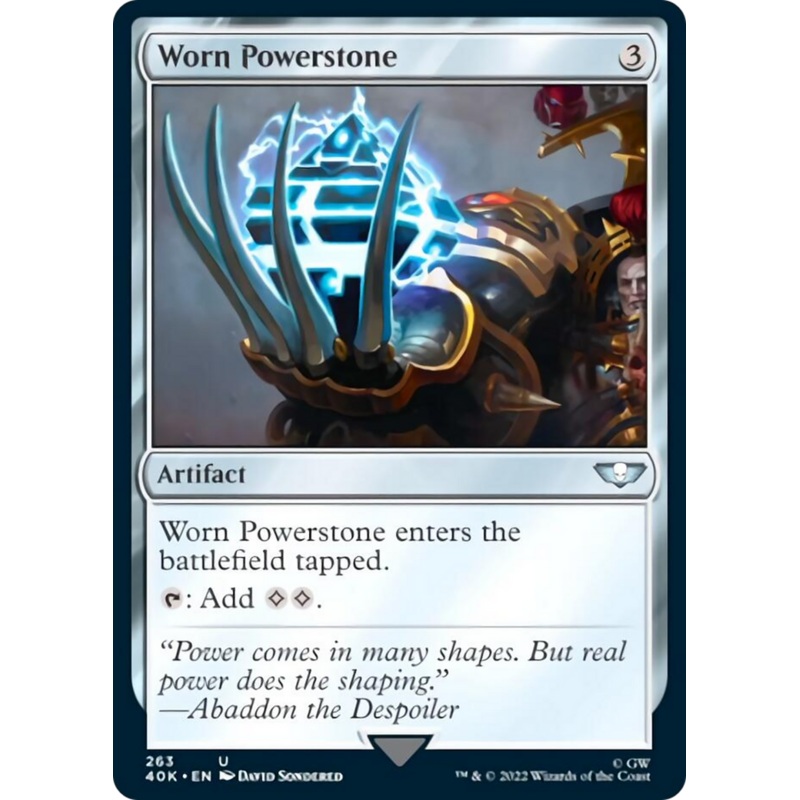 Worn Powerstone [Warhammer 40,000]