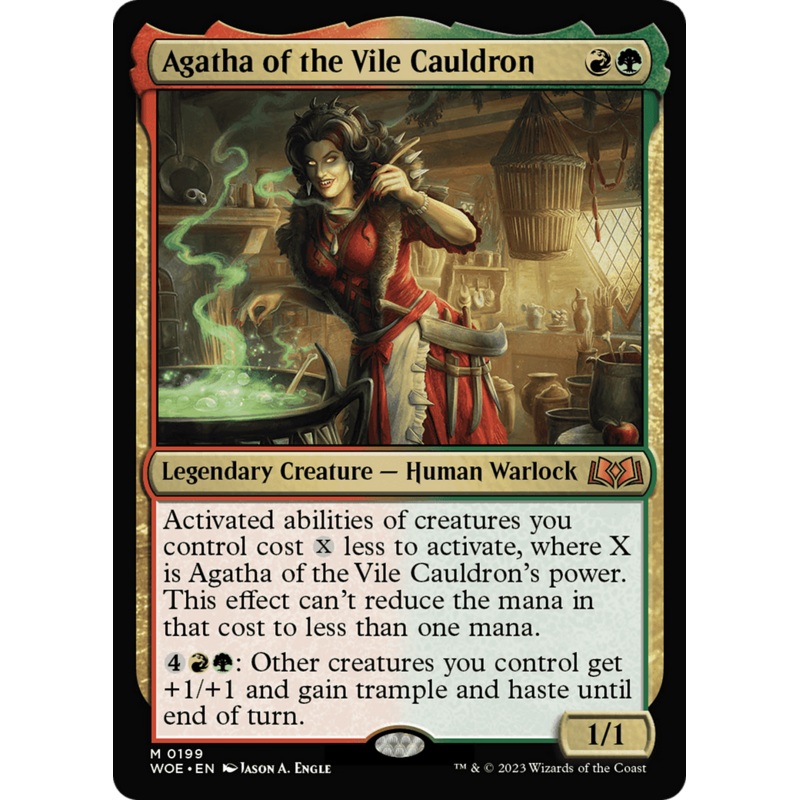 Agatha of the Vile Cauldron [Wilds of Eldraine]