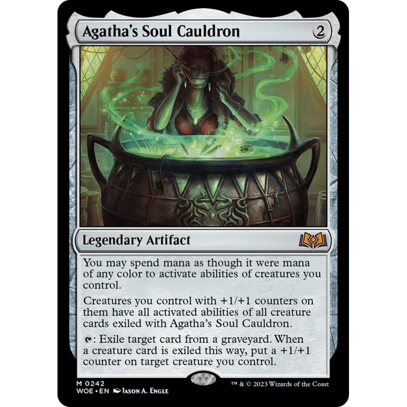 Agatha's Soul Cauldron [Wilds of Eldraine]