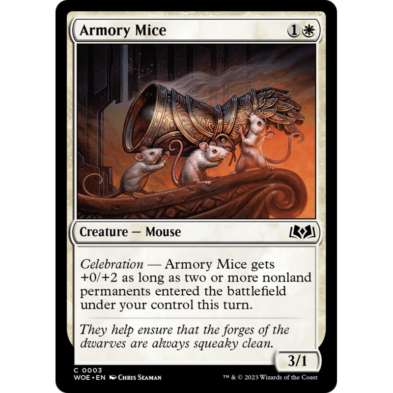 Armory Mice [Wilds of Eldraine]