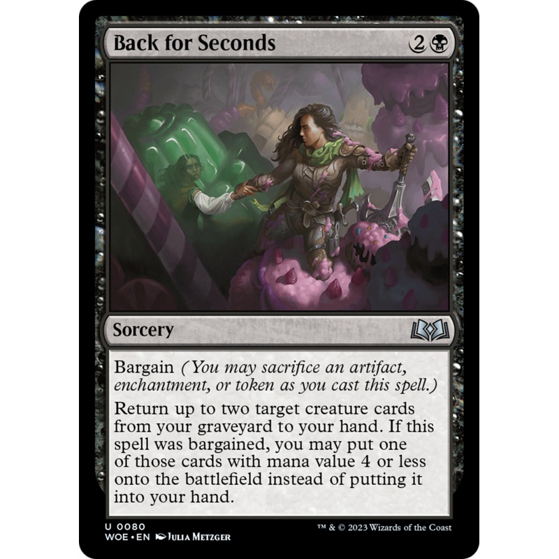 Back for Seconds [Wilds of Eldraine]