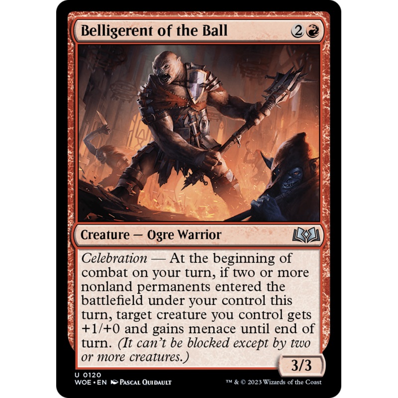 Belligerent of the Ball [Wilds of Eldraine]