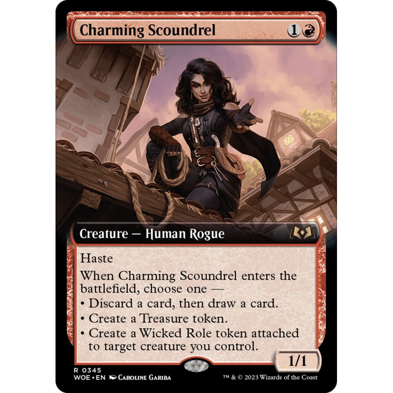 Charming Scoundrel (Extended Art) [Wilds of Eldraine]