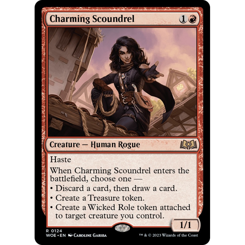 Charming Scoundrel [Wilds of Eldraine]