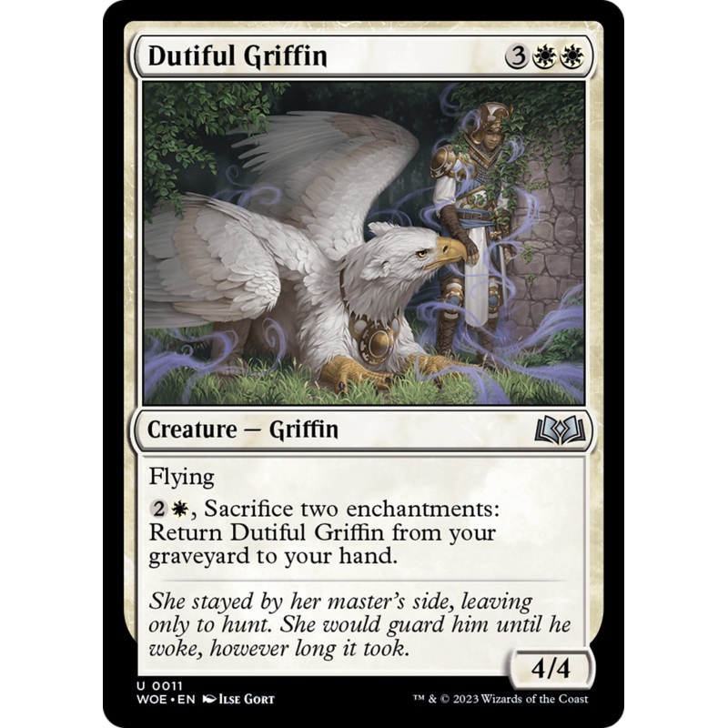 Dutiful Griffin [Wilds of Eldraine]