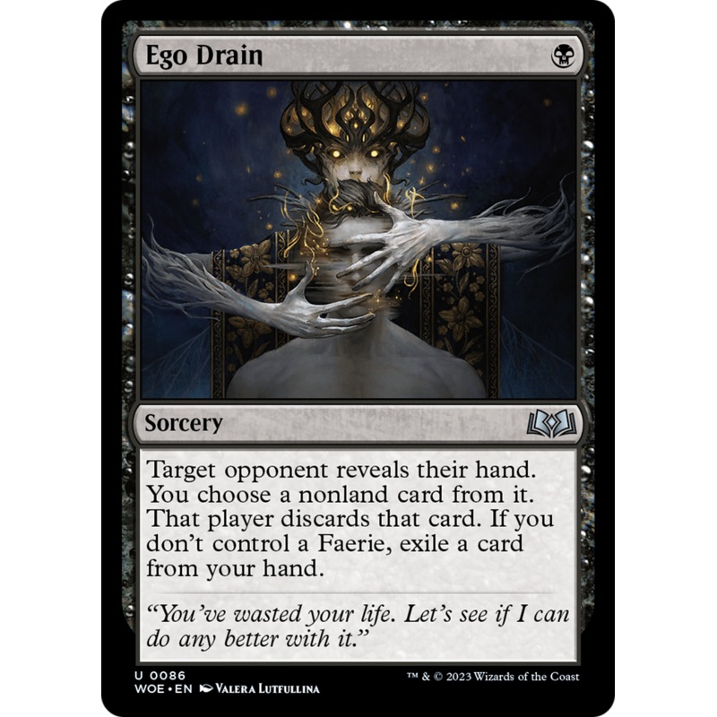 Ego Drain [Wilds of Eldraine]