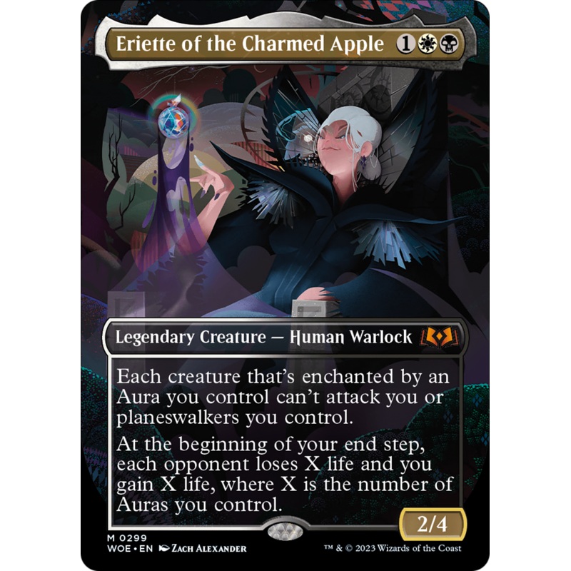 Eriette of the Charmed Apple (Borderless Alternate Art) [Wilds of Eldraine]