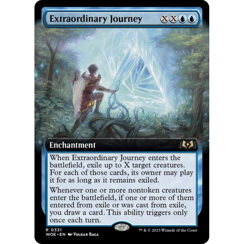 Extraordinary Journey (Extended Art) [Wilds of Eldraine]