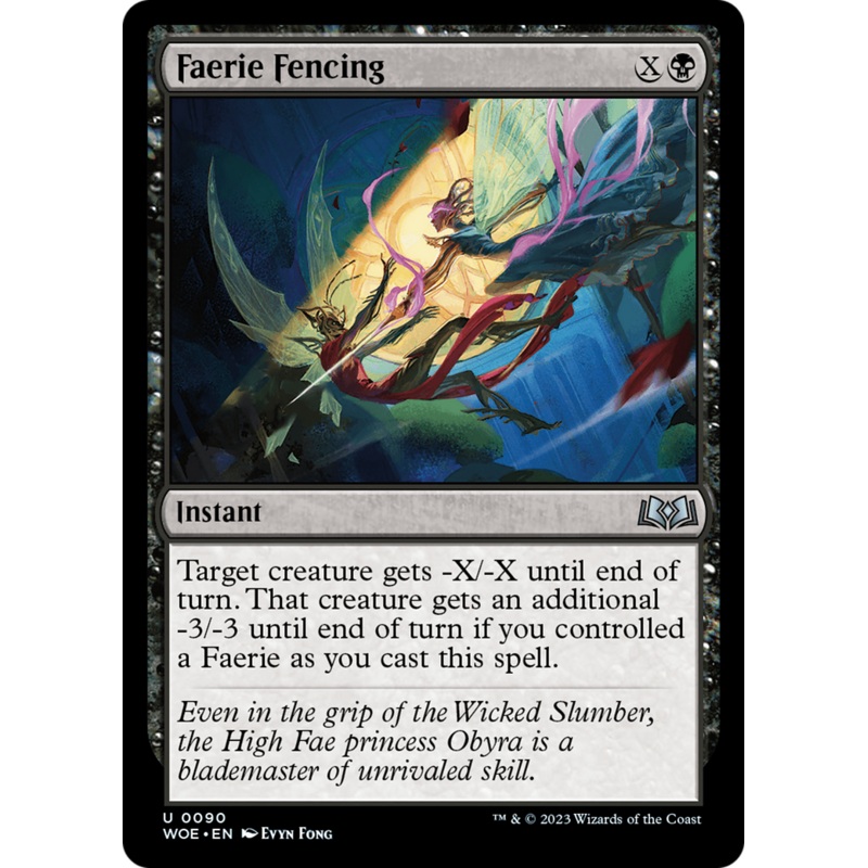 Faerie Fencing [Wilds of Eldraine]