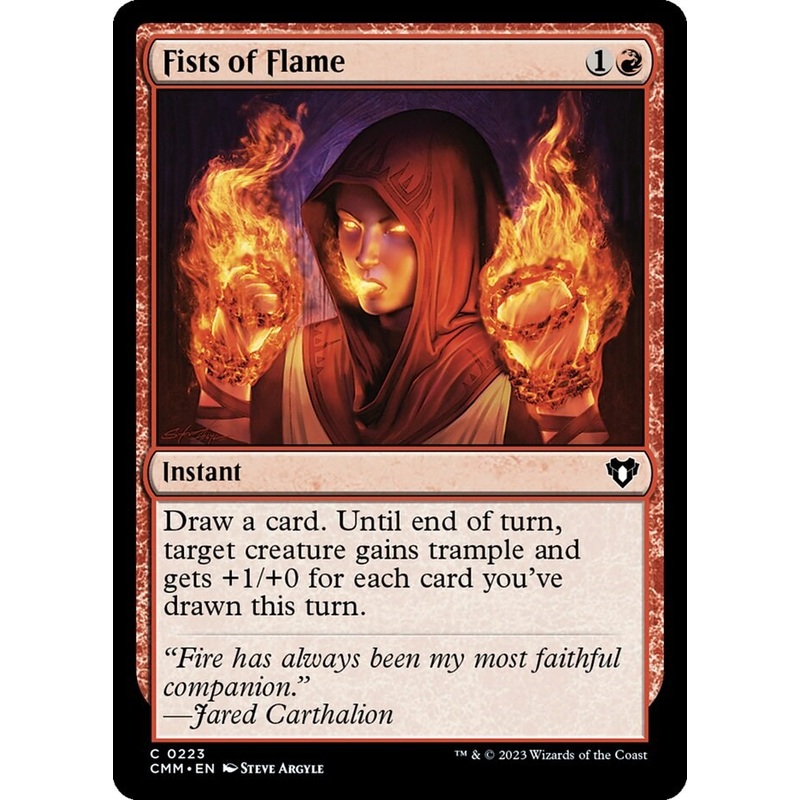 Fists of Flame [Commander Masters]