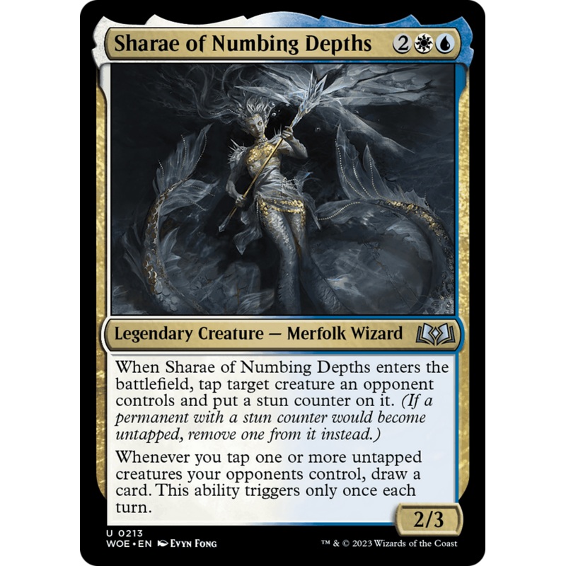 Sharae of Numbing Depths [Wilds of Eldraine]