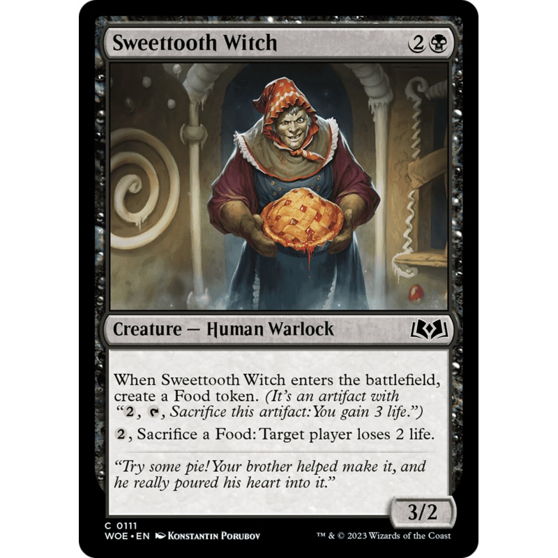 Sweettooth Witch [Wilds of Eldraine]