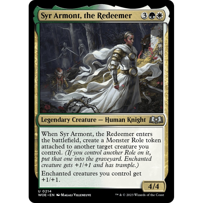 Syr Armont, the Redeemer [Wilds of Eldraine]