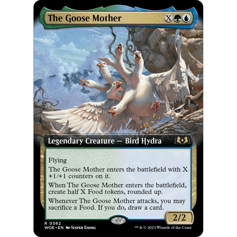 The Goose Mother (Extended Art) [Wilds of Eldraine]