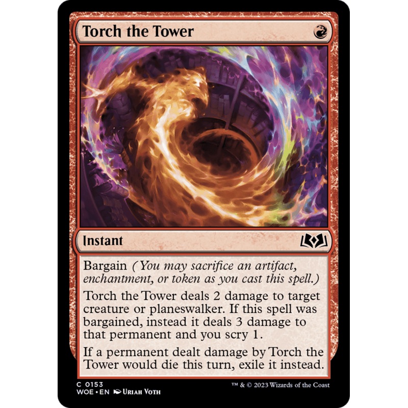 Torch the Tower [Wilds of Eldraine]