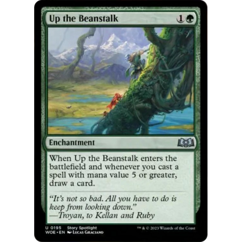 Up the Beanstalk [Wilds of Eldraine]