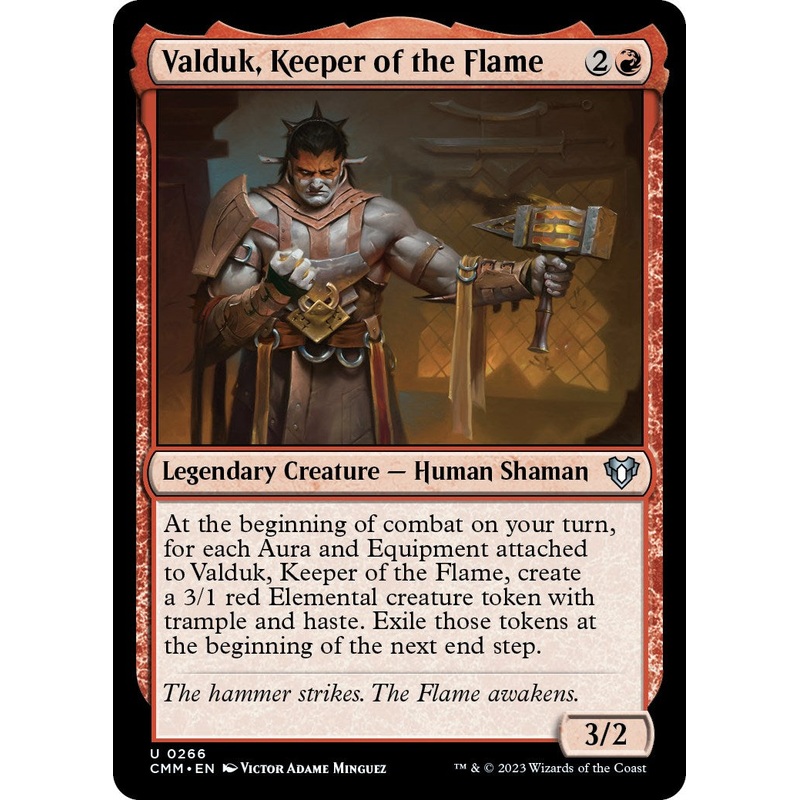 Valduk, Keeper of the Flame [Commander Masters]
