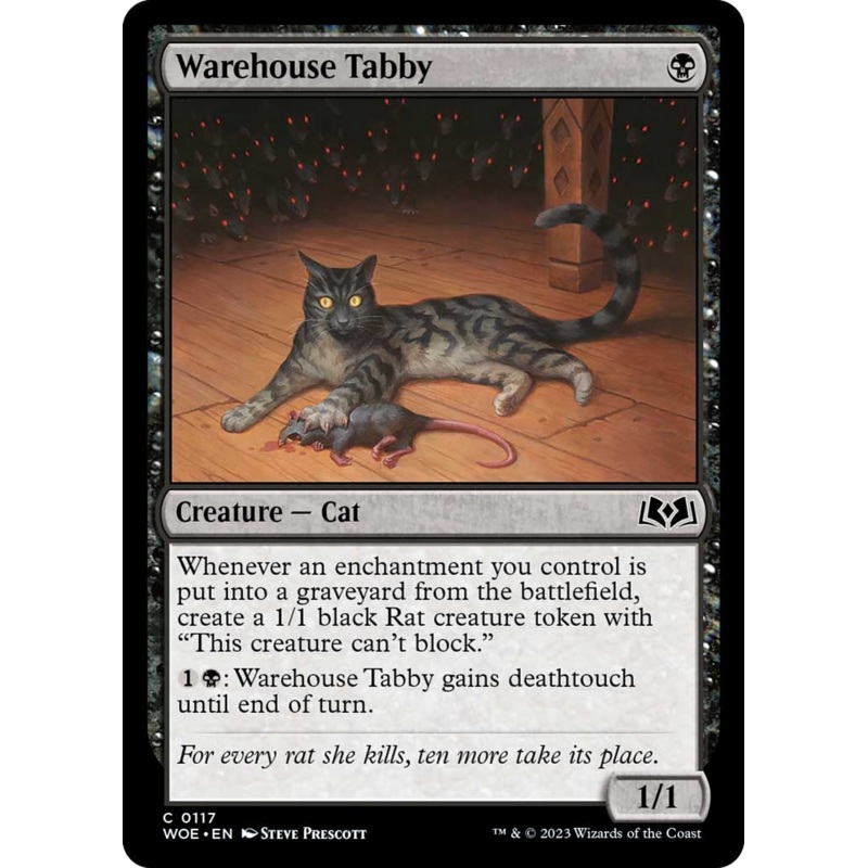 Warehouse Tabby [Wilds of Eldraine]