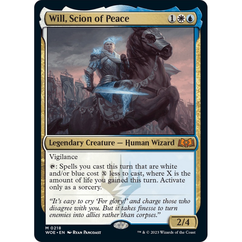 Will, Scion of Peace [Wilds of Eldraine]