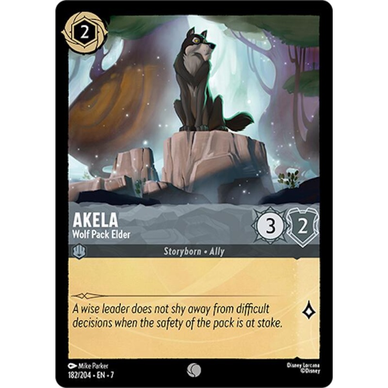 Akela - Wolf Pack Elder (182/204) [Archazia's Island]