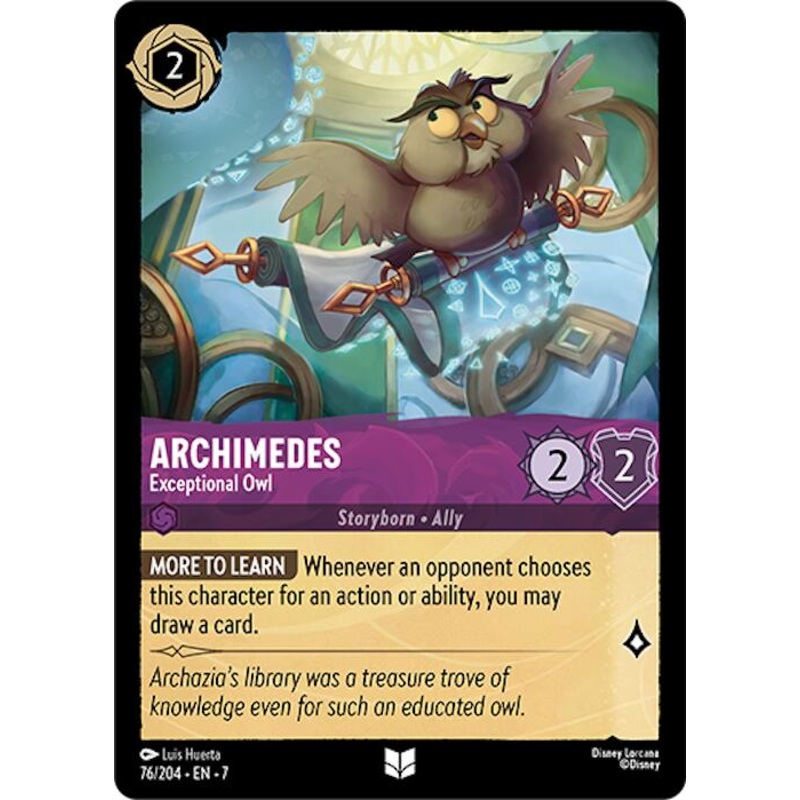 Archimedes - Exceptional Owl (76/204) [Archazia's Island]