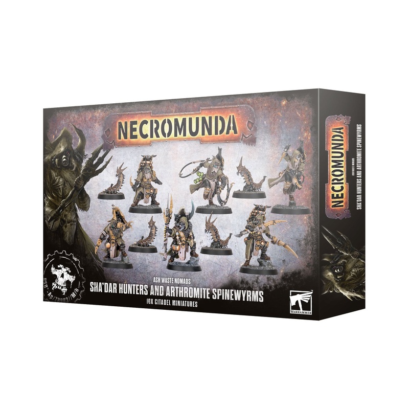 ASH WASTE NOMADS SHA'DAR HUNTERS AND ARTHROMITE SPINEWYRMS